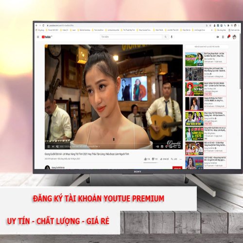 Đăng ký tài khoản Youtube Premium để chặn Quảng Cáo